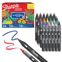 Marcadores Sharpie Creative De Acrílico A Base De Agua, 24 Colores