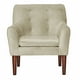 thumbnail image 1 of Poltrona Bergen Felpa Beige, 1 of 2