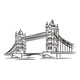 thumbnail image 1 of Decomural Tower Bridge London Landmark WS-18552, 1 of 2