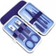 thumbnail image 1 of Set Manicure QURIPE 7 Piezas Acero Inoxidable Azul, 1 of 3