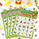 thumbnail image 4 of Juego de Bingo Leezead Animales 24 Jugadores Safari de la Selva, 4 of 7