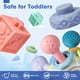 thumbnail image 2 of Monederos Montessori Toys SpringFlower 3 en 1 con forma de sonajero para bebés, 2 of 3