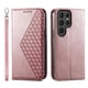 thumbnail image 1 of Funda Flip FOXDOCK para Samsung Galaxy S24 Ultra , Estilo Billetera con Diseño Rombo, Correa de Mano y Soporte, Uso Diario, 1 of 6