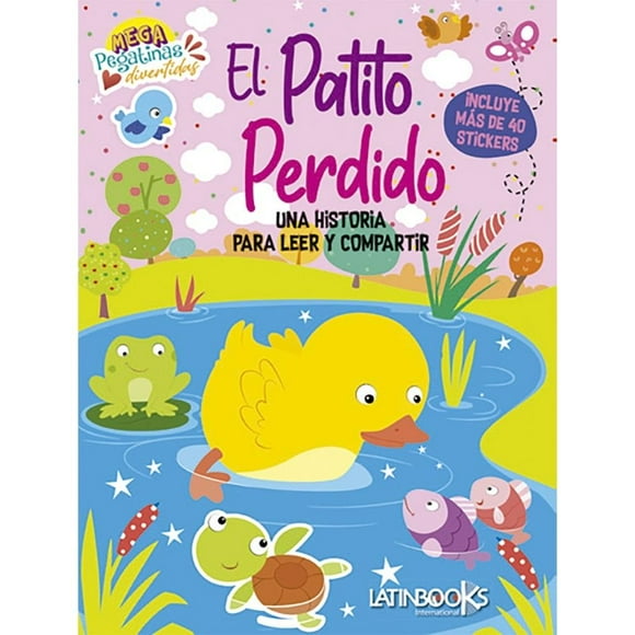 Libro Mega Pegatinas -El Patito Perdido