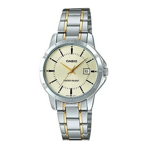 Reloj Analogo Plateado Casio Ltp-V004Sg-9A