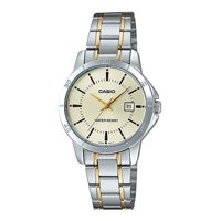 Reloj Analogo Plateado Casio Ltp-V004Sg-9A