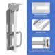 thumbnail image 2 of Soportes de cama Racewill Pack de 4, 25 cm, Tornillo en U de 1/2" para remolque de barco, 2 of 8