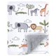 thumbnail image 1 of Manta Hudson Baby Plush con visón y sherpa Safari Life, 76 x 102 cm, 1 of 1