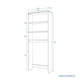 thumbnail image 3 of Combo Estante 2 Puertas + Vanitorio + Estante Organizador Baño Blanco, 3 of 18