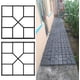 thumbnail image 4 of Molde Para Cemento 40x40cm Sendero Jardin Modelo Cruz, 4 of 5