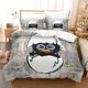 thumbnail image 1 of v1569 Bed Sheets Anime Calimeros Bedding Set Duvet Cover Bed Set Quilt Cover Pillowcase Comforter king Queen Size Boys Adult Bedding Set 3-Piece Bedding Set (1 Duvet Cover + 2 Pillow Shams) Bed Sheets, 1 of 5