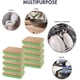 thumbnail image 4 of Esponja vegetal natural para fregar: esponjas para limpiar platos, cocina, baño y más. Esponja biodegradable antirayaduras con estropajo resistente. Paquete de 6., 4 of 7