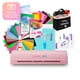 thumbnail image 1 of Kit Silhouette Cameo 5 Alpha Rosa + Laminado + Cuchilla / Kit Stickers, 1 of 9