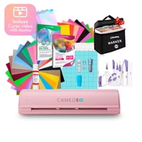 Kit Silhouette Cameo 5 Alpha Rosa + Laminado + Cuchilla / Kit Stickers