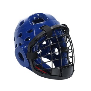Ioensy - Casco De Karate Casco De Taekwondo Portátil Para Luchar Deportes Kickboxing Mma S Azul