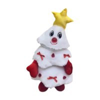 Bothyi - Árbol De Navidad De Peluche Que Canta Y Baila, De 15 Pulgadas, Para Restaurante, Adorno Navideño, Color Blanco