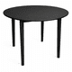 thumbnail image 1 of Mesa Vema Redonda Wood 120cm - Negro, 1 of 1