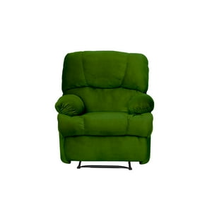 Latam Home - Bergere Perugia Reclinable Tela Velvet Verde