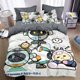 thumbnail image 1 of Game Eggy Party Bedding Set Cartoon Eggy ing Quilt Cover,Game Themed Children's Room Decoration Kit Bed Sheets, 1 of 5