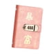 thumbnail image 2 of Binder De Ahorro De Dinero Compacto Con Cerradura Combinada Con 100 Piezas En Efectivo Envueltos Rosa, 2 of 5