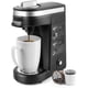 thumbnail image 1 of Cafetera monodosis CHULUX para café de un solo taza con depósito de 12 onzas, negra, 1 of 40