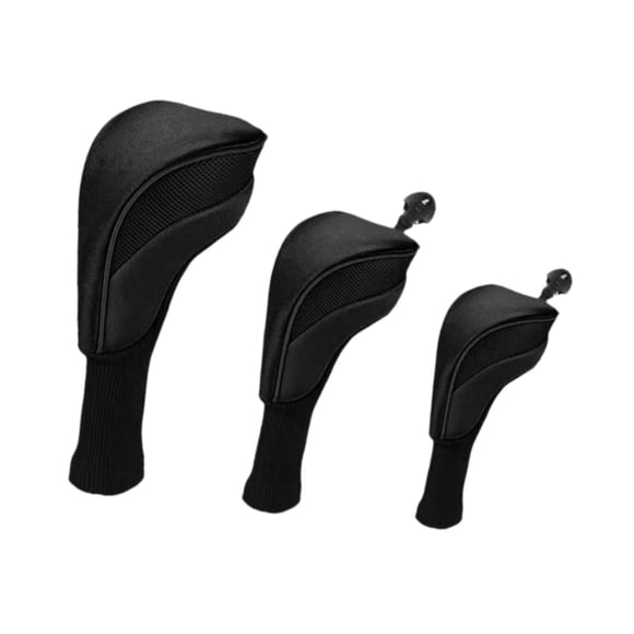 Protectores de cabezas de cabeza de madera Mujeres Mujeres Golfer práctico Club de peso ligero resistente a los rasguños 1, 3, 5 cubiertas de madera d