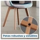 thumbnail image 4 of Silla De Diseño Eames Patchwork Color Azul azul, 4 of 7