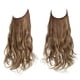 thumbnail image 1 of Xiao Hua Extensión de Cabello con Alambre de Línea de Pesca invisible, Fibra Sintética Larga Ondulada Rizada, Extensión de Cabello Estilo Diadema Ajustable, 16 Pulgadas, 1 Pieza, Estilo B, 1 of 4