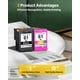 thumbnail image 5 of Cartucho de tinta SHEENGO 61XL negro y color para impresora HP, 5 of 8