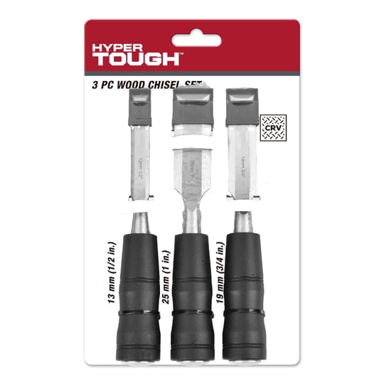 Juego De Cinceles Para Madera 3pz Hyper Tough