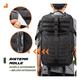 thumbnail image 3 of Mochila táctica militar impermeable color negro, 3 of 3