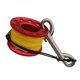 thumbnail image 5 of Carrete De Dedo De Carrete De Aleación De Aluminio De Buceo De 15 M Con Mosquetón De Perno Rojo, 5 of 5