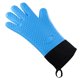 thumbnail image 1 of Guantes de Horno Premium, Aislados, Largos, Mitones Anticalor para Cocina, Azul, 1 of 3