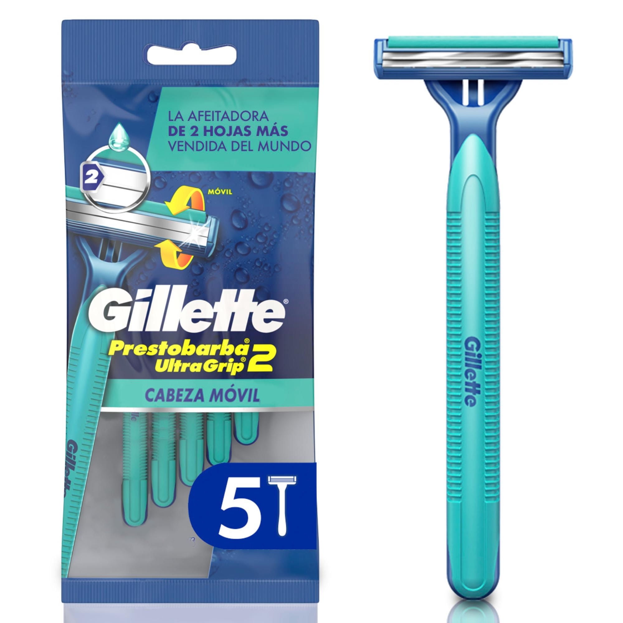 Gillette - Máquina De Afeitar Prestobarba Ultragrip