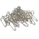 thumbnail image 4 of 50x Metal Grande Fuerte DIY Kilt Bufanda Hijab Broche Seguridad Solapa Pines 76x17mm, 4 of 5