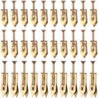 Kit De Anclajes Y Tornillos Pagow, 60 Unidades, Autoperforantes, Para Trabajos Pesados