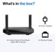 thumbnail image 2 of Router WiFi 6 Linksys AX2200 de malla de doble banda, 1500 m², negro, 2 of 2