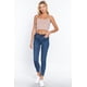 thumbnail image 5 of Top CCwholesalesclothings Algodón Y Spandex Cuello Redondo Copa Removible Malva Nube, 5 of 5