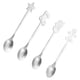 thumbnail image 3 of Juego De 4 Cucharas De Postre De Metal De Navidad Para Café Con Leche Argent, 3 of 5