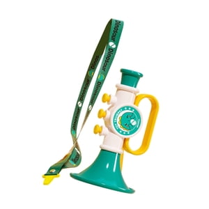 Bothyi - Silbato De Dibujos Animados, Premio Divertido Para El Aula Con Forma De Trompeta Pequeña Para Bebé, Color Verde