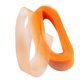 thumbnail image 5 of 50 yardas 2 pulgadas de ancho poliéster crin de caballo trenza naranja amarillo, 5 of 5