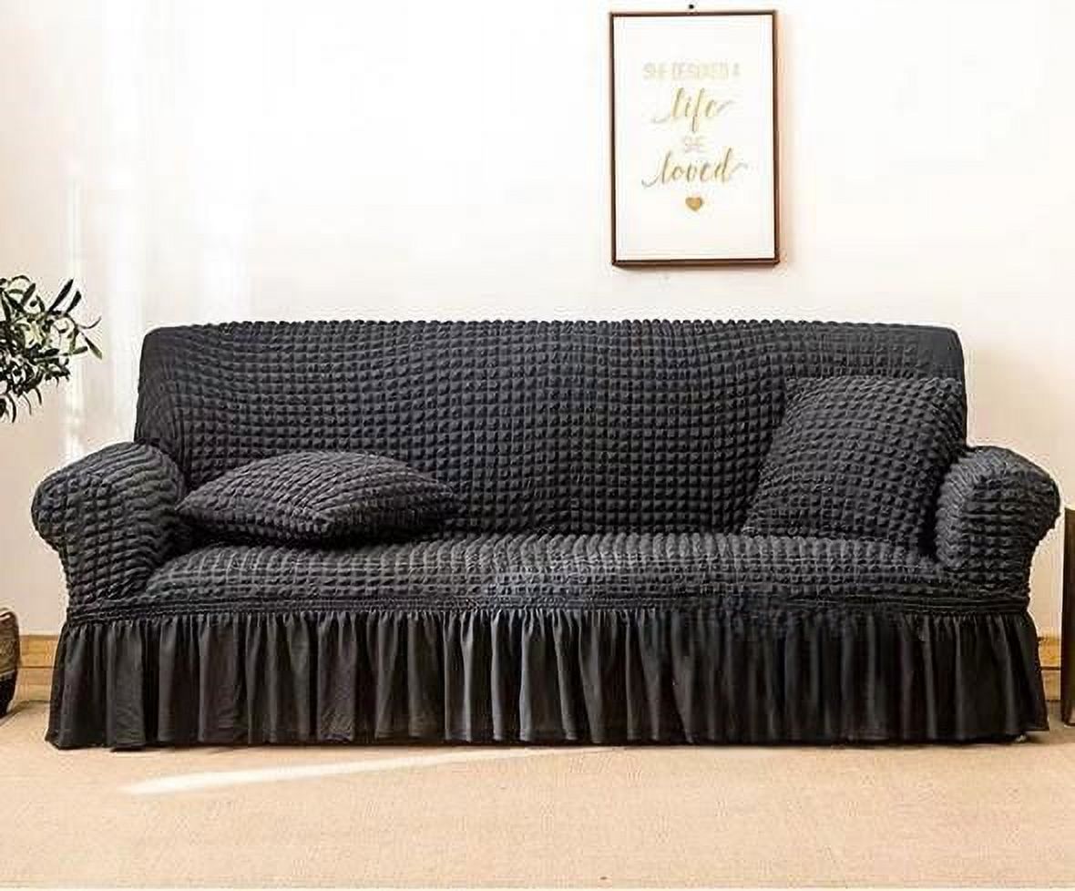 Angeles Del Hogar - Funda Cubre Sofa Sillon Cuadrille Turco 3 Cuerpos