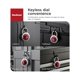 thumbnail image 4 of Candado Kwikset 5 cm 3 dígitos Acero Rojo (1 unidad), 4 of 7