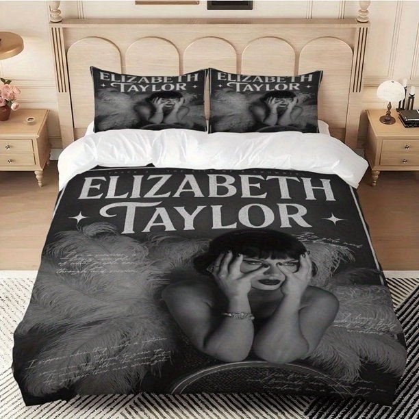 T-Swifties Vintage Art Poster Printed Bedding Set 1 Duvet Cover + 2 Pillowcases
