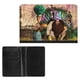 thumbnail image 2 of Los Tuits Porta Pasaporte y Cartera de Viaje Premium de Cuero PU, Funda de Pasaporte Bloqueo RFID con Ranuras para Tarjetas de Crédito, Estuche para Libro de Pasaporte para Familia 10cm × 15cm, 2 of 6