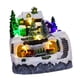 thumbnail image 2 of Casa de pueblo navideña, adornos de construcción coleccionables, colección de escenas de nieve iluminadas para estantería, vacaciones, interior, niñas, 2 of 5