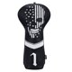 thumbnail image 1 of Funda para Driver de Golf caiobob Calavera Cuero Negro, 1 of 7
