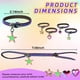 thumbnail image 4 of Pulsera antiestrés JXM pack de 4, 6 cm, con cremallera – herramienta sensorial, 4 of 7