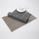 thumbnail image 3 of XmhyTop Juego de 6 Manteletes Individuales para Mesa, Hechos de PVC Resistente, Antideslizantes y Termorresistentes, Ideal para Hogares, Restaurantes y Cocinas, Estilo K, 45*30cm, Gris, 3 of 4