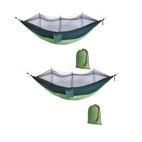Myl Todo Para El Hogar - Pack 2 Hamaca Ligera Con Mosquitero Para Aire Libre